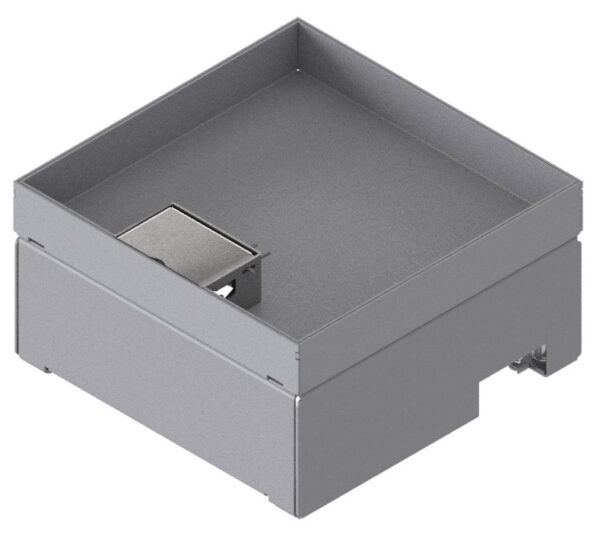 Produktbild UBD 212 301  -  Unterflur-Bodendose UBD 210 inkl. Deckel mit Kante, geschlossen, 30mm Vertiefung und 1 Schnurauslass